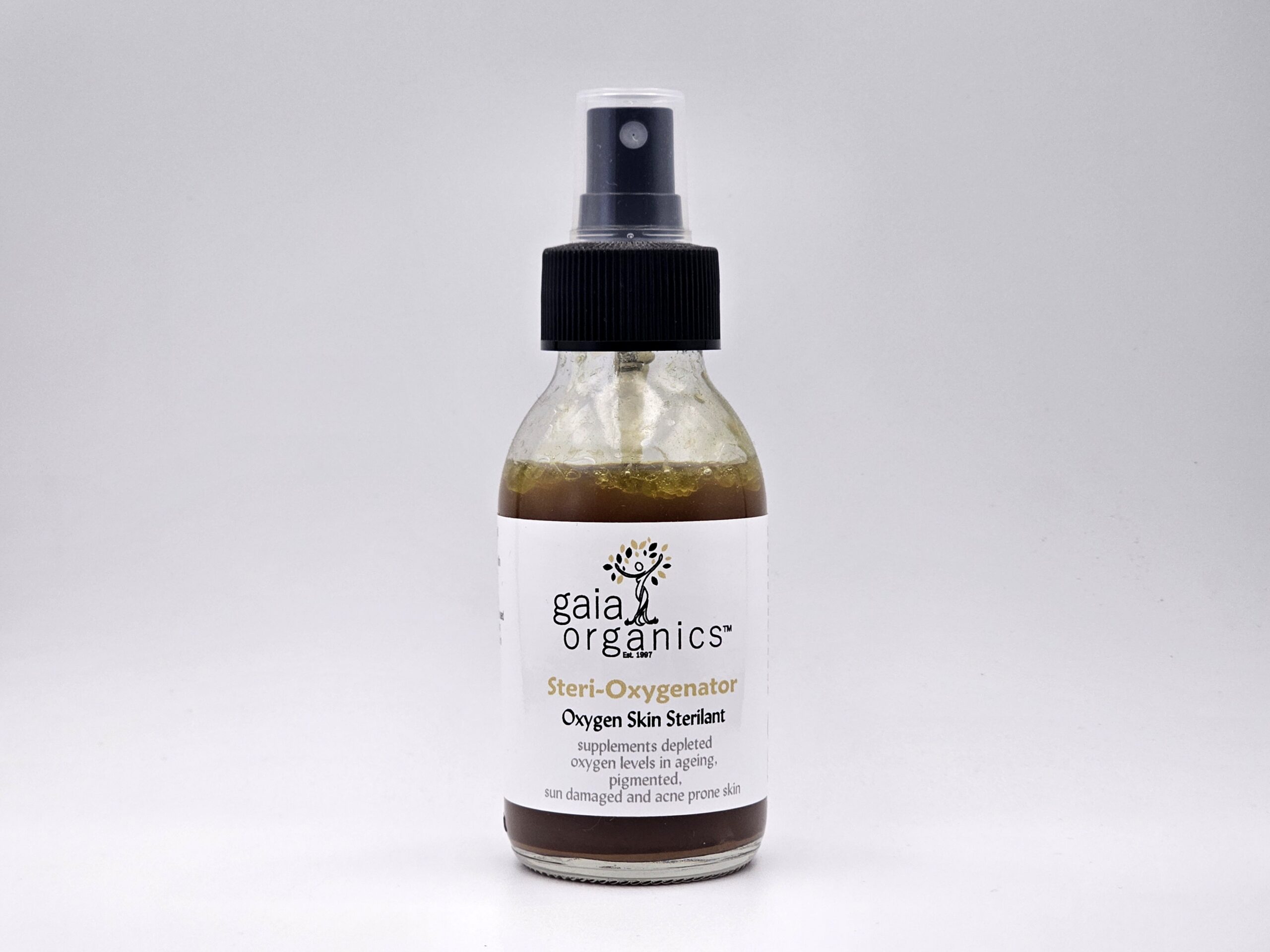 Gaia Organics Gold Steri-Oxygenator Spray/Oxygen Boost 100ml