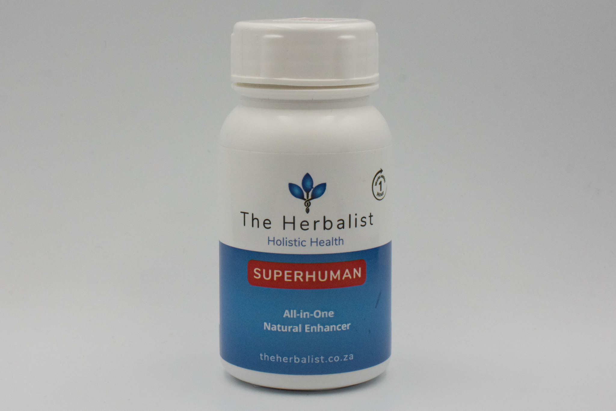 The Herbalist Superhuman Caps 60's with Ginseng & Ashwagandha