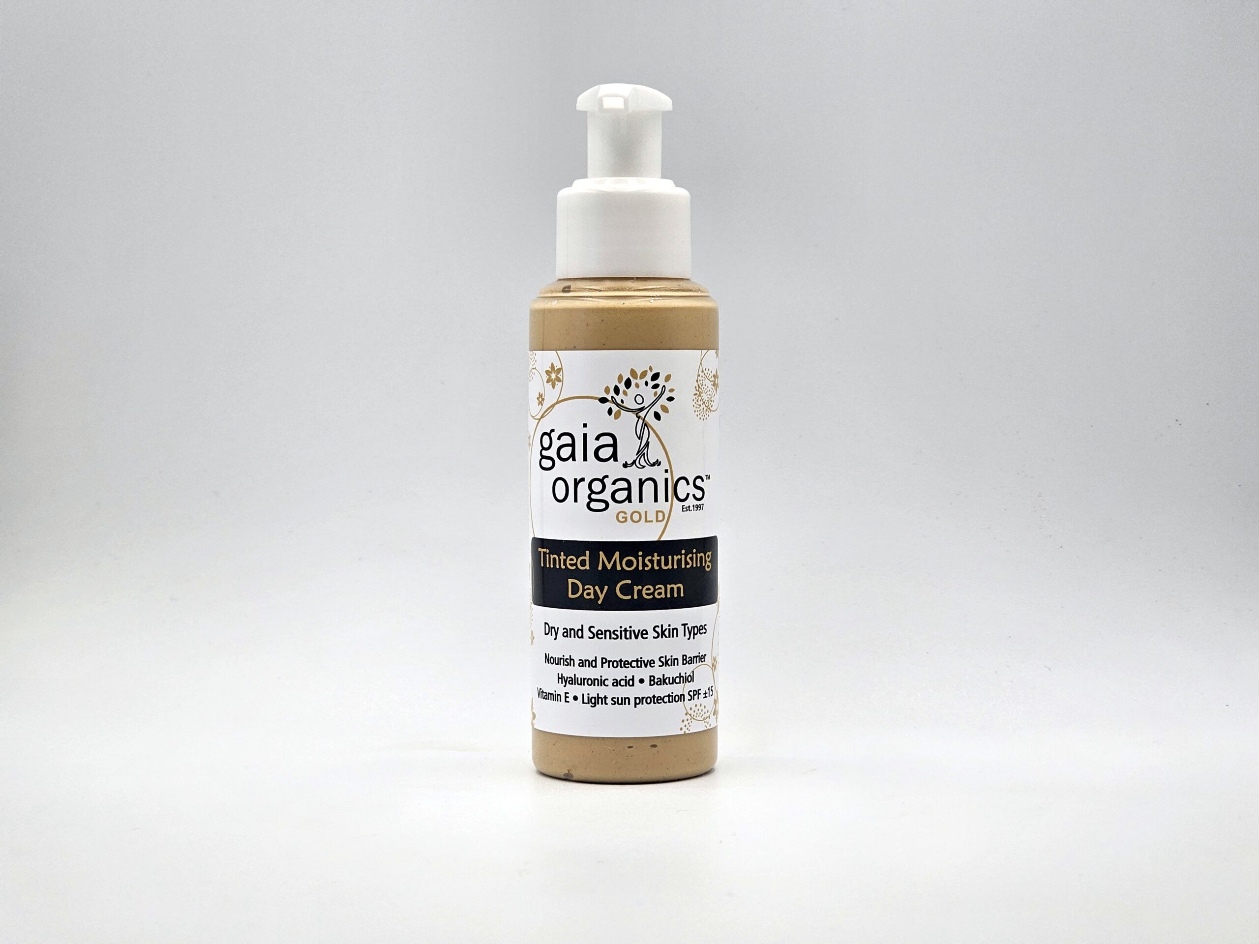 Gaia Organics Tinted Moisturising Day Cream with Spf15 100ml
