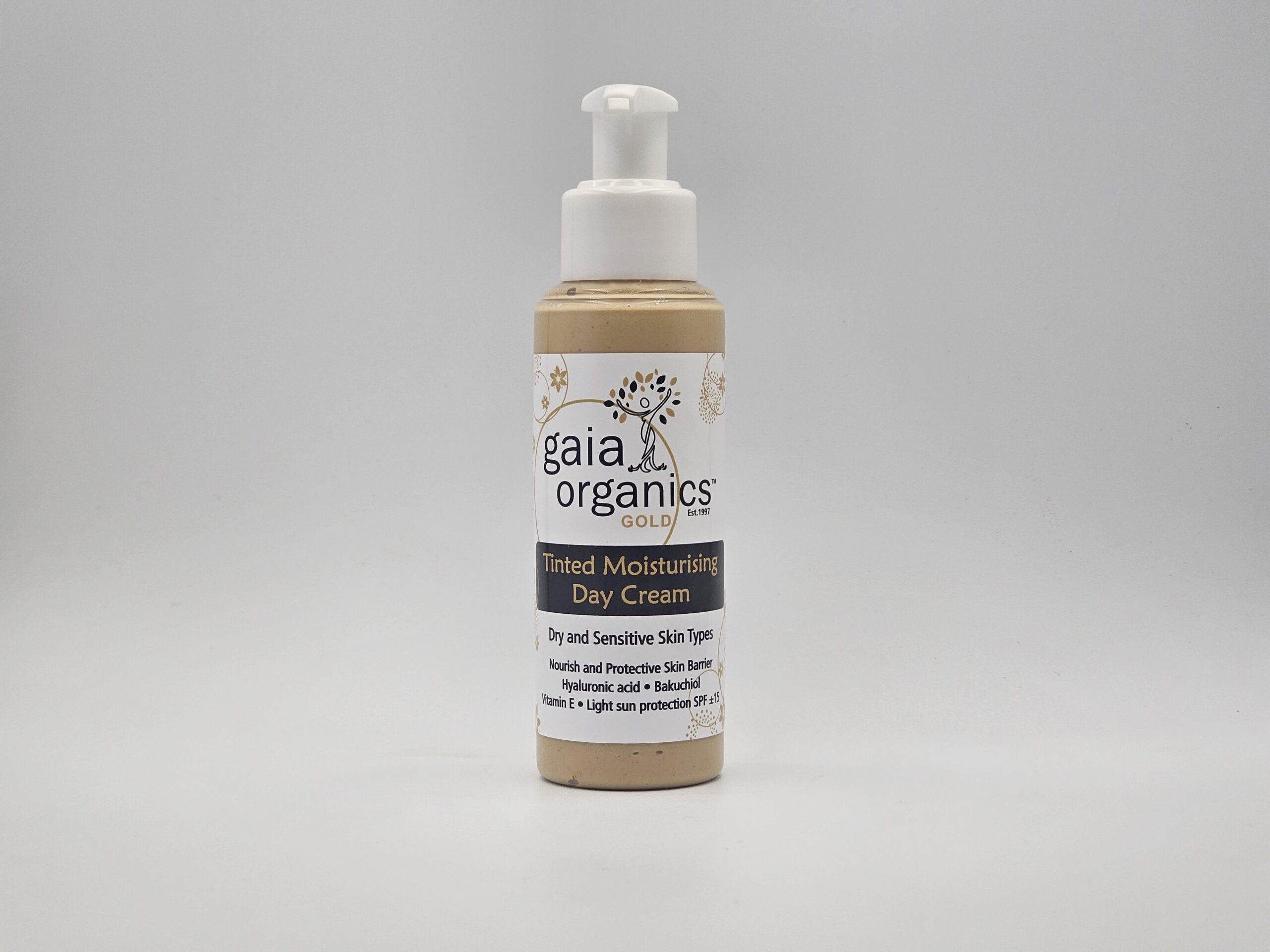 Gaia Organics Tinted Moisturising Day Cream with Spf15 100ml