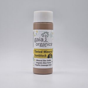 Gaia Organics Tinted Mineral Sunblock 100ml SPF 30